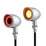 BOSYCY Motorcycle Rear LED Turn Signals 2 Pack