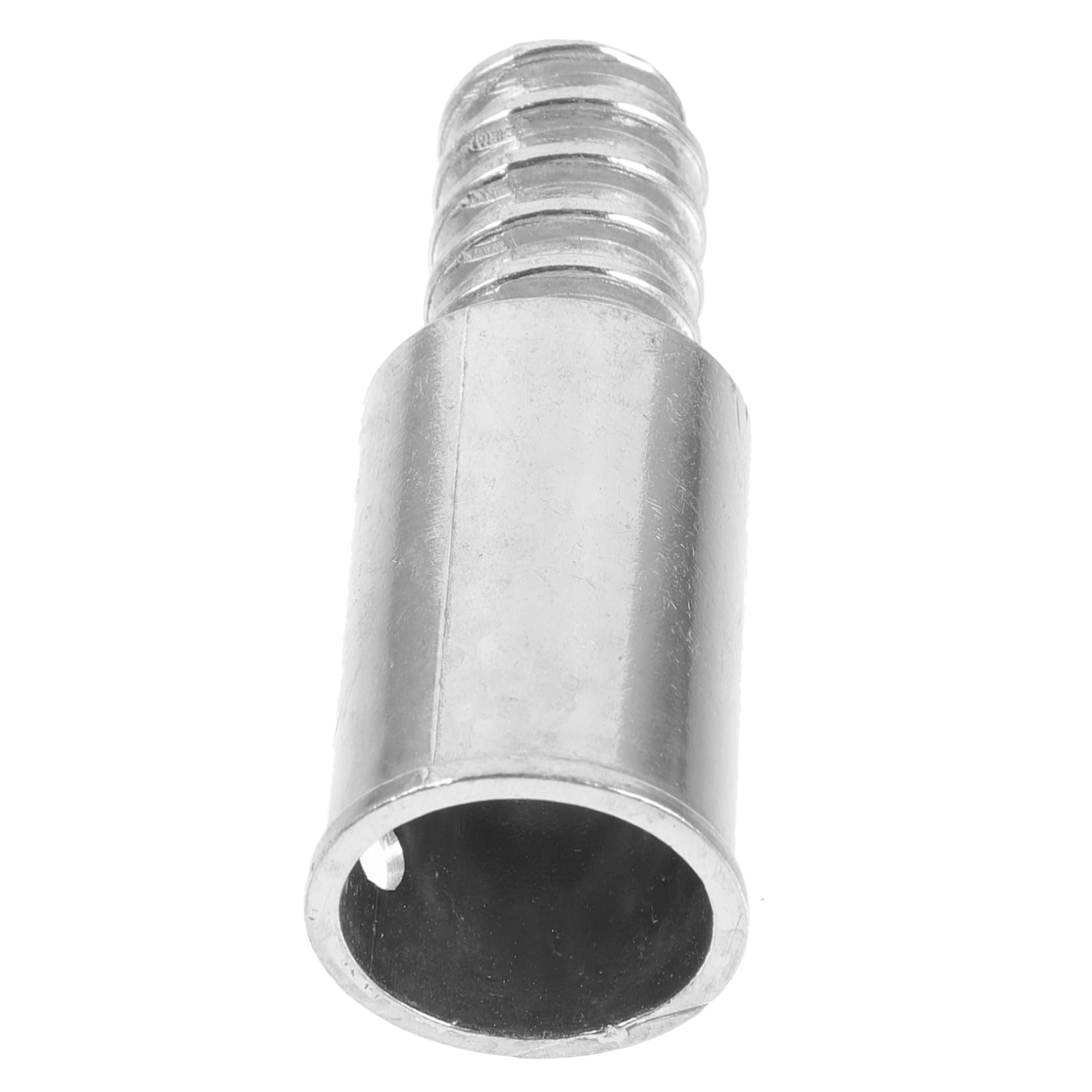 OSALADI Telescopic Rod Connector Handle Tips with Thread Broom Handle Tips for Rods Metal Broom Handle Threaded Tip Wooden Handle Tips for Wooden Poles Head with Thread