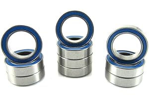 10x15x4mm TRB RC Ball Bearings ABEC 3 Rubber Seals (10) 6700-2RS-BU