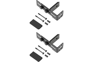 AS Axis Spindleon 2Pcs GPU Support Brackets with Screws Black Stainless Steel GPU Anti Sag 6-96mm