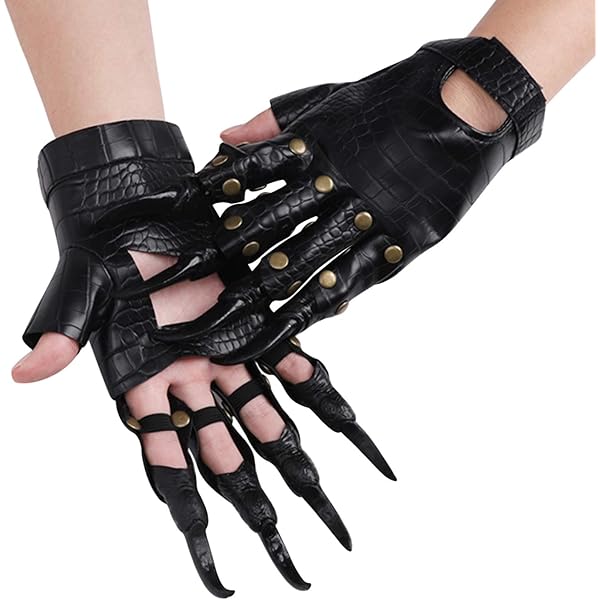 Halloween Werewolf For Men Women Horrific Demon Zombie Devil Beast Animal Latex Wolf Paws Claws Mittens Halloween Cosplay Hand Co