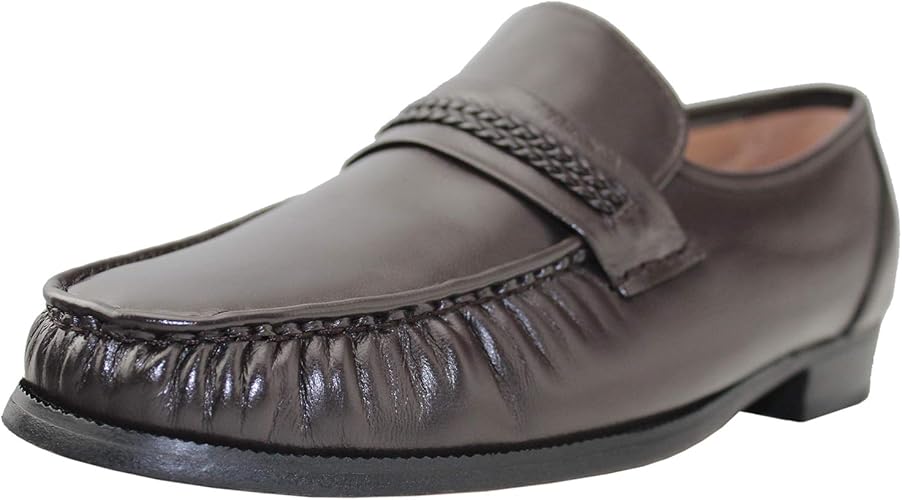 mens casual slip on shoes wide width