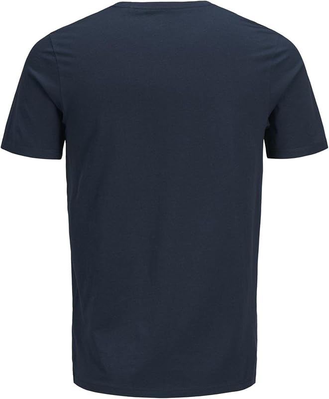 Herren Jjecorp Logo Tee Crew Neck Noos T Shirt, Navy Blazer, L EU — Foto 4 von 8