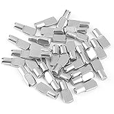 6mm Shelf Pegs,Fit 6mm Diameter Hole Cabinet Spoon Shape Support Pins 40pcs | shelf pins for Shelves Nickel Plated 6mm