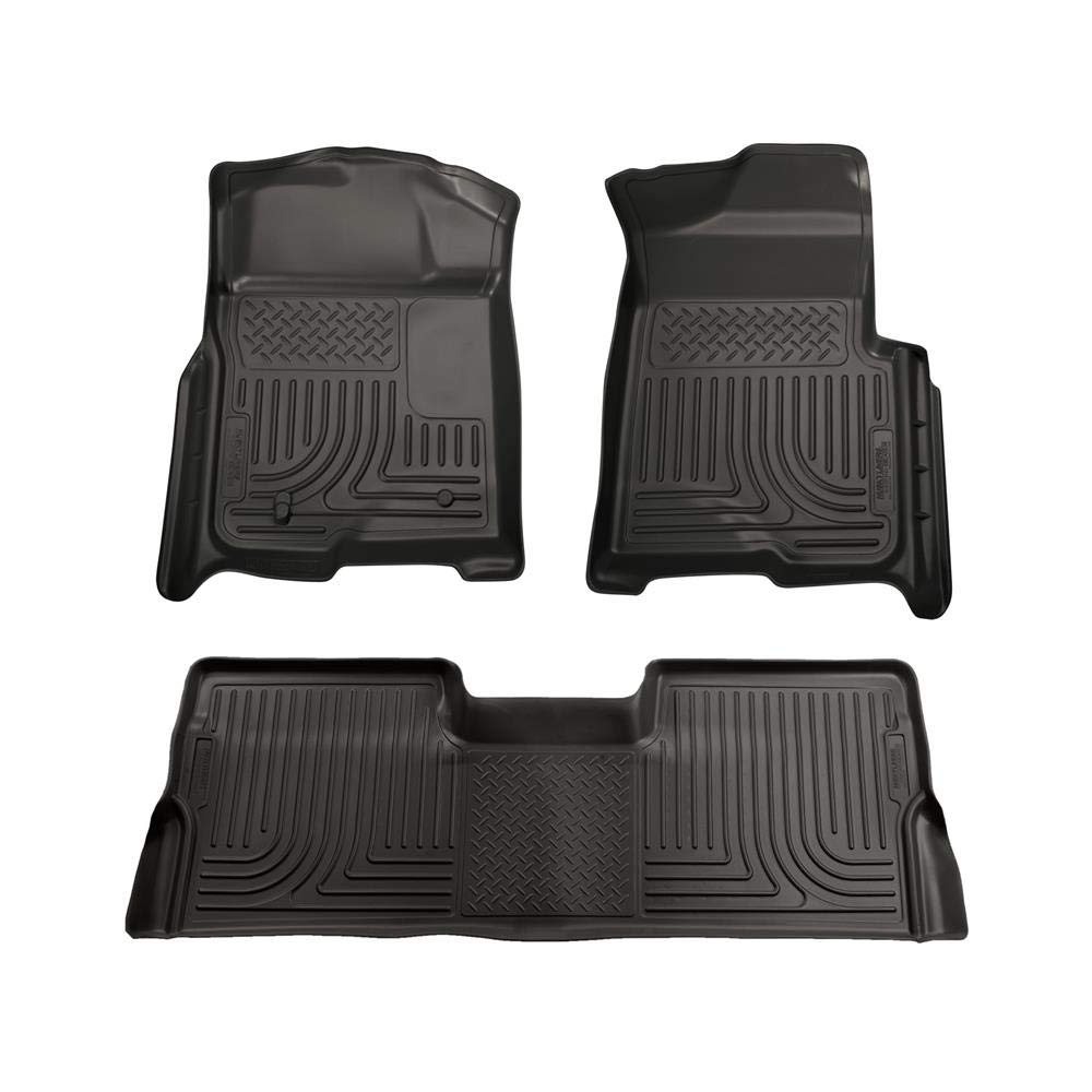 Photo 1 of Husky Liners 98391 WeatherBeater Combination Front & 2ND Seat Floor Liners - (3