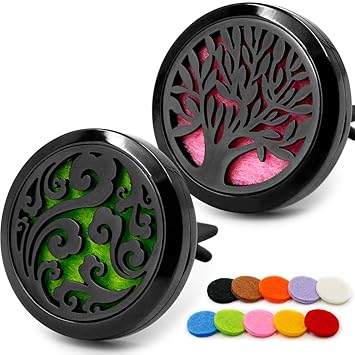 2pcs Car Diffuser Aromatherapy Essential Oil Vent, aromatherapy essential oils