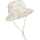 Baby Sun Hat Toddler Bucket Hats Summer Sun Protective Kids Beach Hats Wide Brim Outdoor Camping Hat for Boys Girls