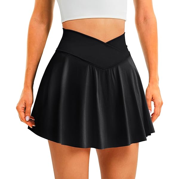 Plus Size Short Skort Club Honeystore Women's Mini Puffy Cute