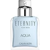 Calvin Klein Eternity Aqua Eau De Toilette – Woody Men's Cologne – With Notes of Cucumber, Sage, & Sandalwood – Long Lasting Fragrance