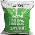 recteq Apple Hardwood Grilling Cooking Pellet Barbecue BBQ Grill Smoker Blend, 18 Pound Bag