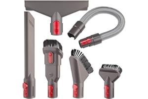 ISINLIVE Attachment Kit for Dyson Gen 5 Gen5 V15 V12 V8 V11 V10 V7 Absolute Detect Cordless Stick Animal Outsize Cyclones Vacuum Cleaner Accessories Bundle Replacement Brush Tools