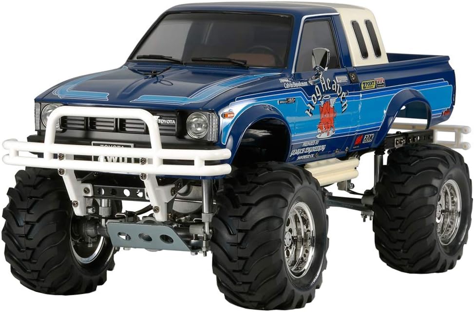 Tamiya 300058519, 1:10 RC Toyota 4 x 4 Pick Up Bruiser 2012, Blau, Mittel