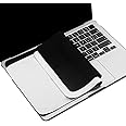 2 Pack Microfiber Liner Cleaning Cloth 13" with Screen Keyboard Imprint Protection, Laptop Keyboard Protector Compatible with MacBook Pro/Air 13" and MacBook Pro 14"-(Grey+Black)