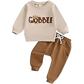 Socutebabe Toddler Baby Boy Valentines Day Outfit Heart Breaker Long Sleeve Sweatshirt Pants Cute Spring Valentines Clothes