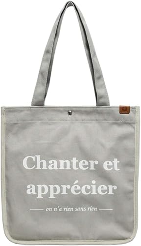 Amazon Co Jp トートバッグ キャンバス バッグ 抗菌 防臭 レディース 大容量 小さめ 帆布 マチ幅広 軽量 肩掛け サイドポケット メンズ 英字 ロゴ グレー ジュエリー