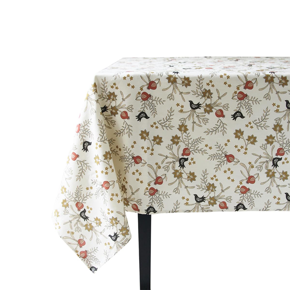 Coucke Printed Tablecloth in Metis, Granades, 160 x 240 cm