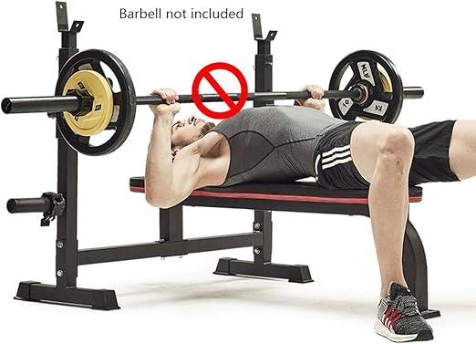 Silla de Fitness Jaula de Sentadillas Table Peso Peso en Press de ...