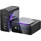 GMKtec K15 Mini PC AI Ultra 5 125U(up to 4.3GHz) 32GB DDR5 1TB PCIe 4.0 SSD | Gaming Mini Computer, Intel AI Boost, 12C/14T, 3X M.2 Expansion Slots, Oculink, Quad Screen 8K Display