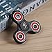 Fidget Spinner Toy Stress Reducer Hand Tri-Spinner Fidget Perfect For ADD, ADHD, Anxiety, and Autism Adult Children(Black And Red)