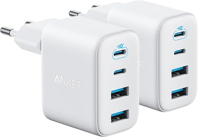 Zolo 50W USB C Ladegerät, 4-Port Netzteil mit 2 USB-C und 2 USB-A