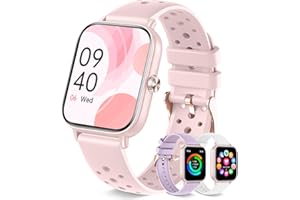 Smart Watch, Colesma Smart Watch for Women 1.83" Fitness Tracker, Bluetooth Call, DIY Dial, Heart Rate SpO2 Steps Sleep Monit
