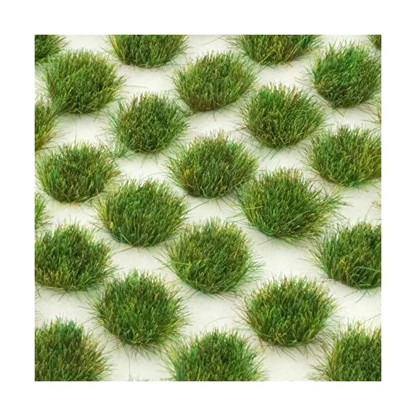 War World Scenics 4mm Sommer Selbstklebende Statische Grasbüschel x 100 - Modellbau Modellbahn Landschaftsbau Diorama… – Bild 4