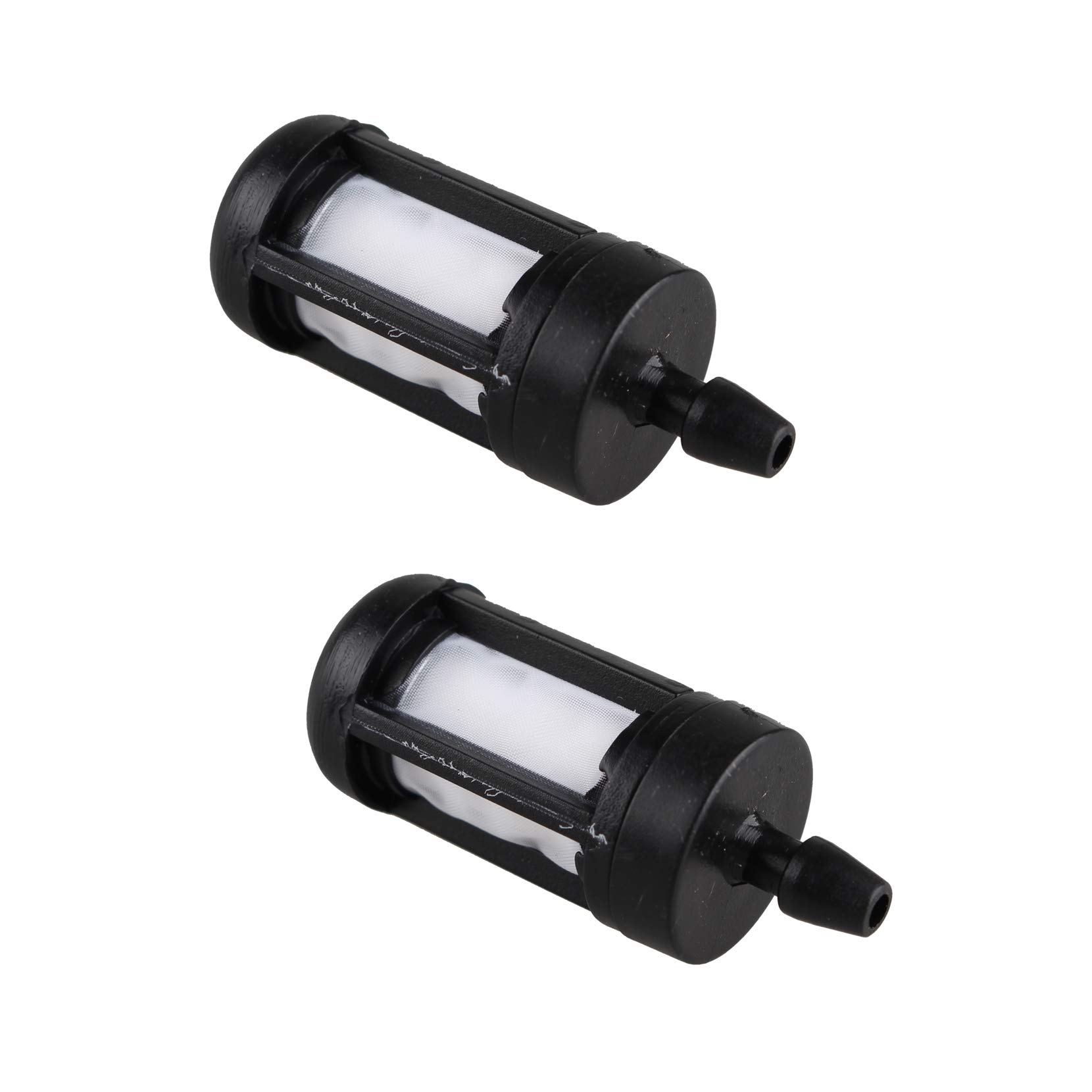 Futheda 2Pcs Small Engine Fuel Tank Filter Pick Up Body Compatible with 2.5mm ID Pipe Fits Chainsaw Strimmer Hedge Trimmer