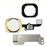 Home Button Key Flex Cable Assembly with Rubber