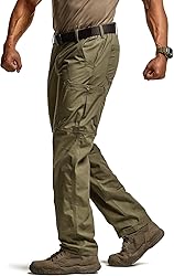 CQR Men's Military Cargo Pants, Water Resistant