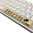 Benemate Spacebar Keycap 5-Side Dye-subbed PBT Cherry Profile Keycap 6.25U 6.25X for DIY Gaming Mechanical Keyboard,Luffy