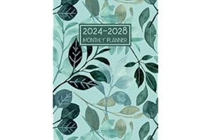 2024-2028 Monthly Planner: Five Year Calendar from January 2024 to December 2028 || 60 Months Schedule Organizer and Appointm