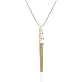 Vince Camuto Tassel Necklace, Goldtone