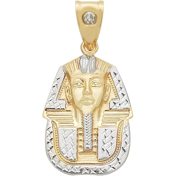 Ciondolo Uomo Oro Giallo 10kt Con Diamanti Baguette | Lettera Iniziale K 0.50 Ctw