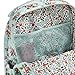 Vera Bradley Women's Cotton Campus Backpack, Water Bouquet, One Size