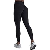 Sunzel Sustainable Butt Lifting Leggings for Women, No Front Seam High Waist Tummy Control Booty Sculpting Workout Yoga Pants