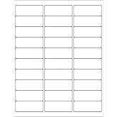 BESTEASY 30-up 500 Sheets 1" X 2-5/8" Address Shipping Labels for Laser and Inkjet Printers, FBA Product Labels (15000 Labels)