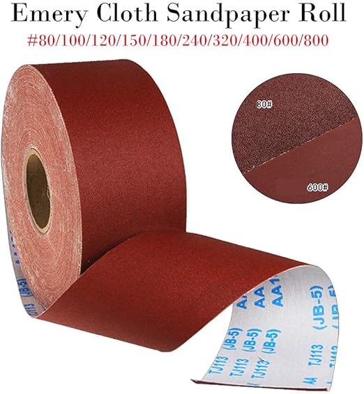 Emery Cloth BETOOL 1 Meter 600 Grits Emery Cloth Roll Abrasive
