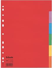 26 Divisori Alfabetici Per Dischi In Vinile - Organizer A-Z, In Polipropilene, 12,1x17,1 Cm