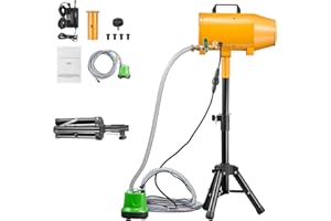Uargd Portable Foam Machine, 180 W Party Foam Cannon with Tripod Stand, Outdoor Foam Maker with Submersible Pump, Ideal for B
