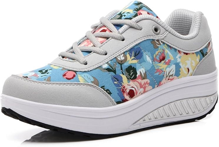 Solshine – Zapatillas de mujer Fashion Plateau, con cuña, Walkmaxx ...