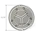 GasOne Stainless Steel S Gas One Beer Filter Pot False Bottom for Home Brewing Supplies (32 QT), 32QT