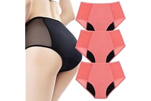 Ultradries Leak-Proof Incontinence Panties for Daily Comfort & Pelvic Floor rt4-Layer Leakproof Incontinence Underwear (*3 La