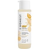 The Honest Company 2-in-1 Cleansing Shampoo Body Wash Gentle for Baby Naturally Derived, Tear-free, Hypoallergenic, Citrus Vanilla Refresh, 18 fl oz