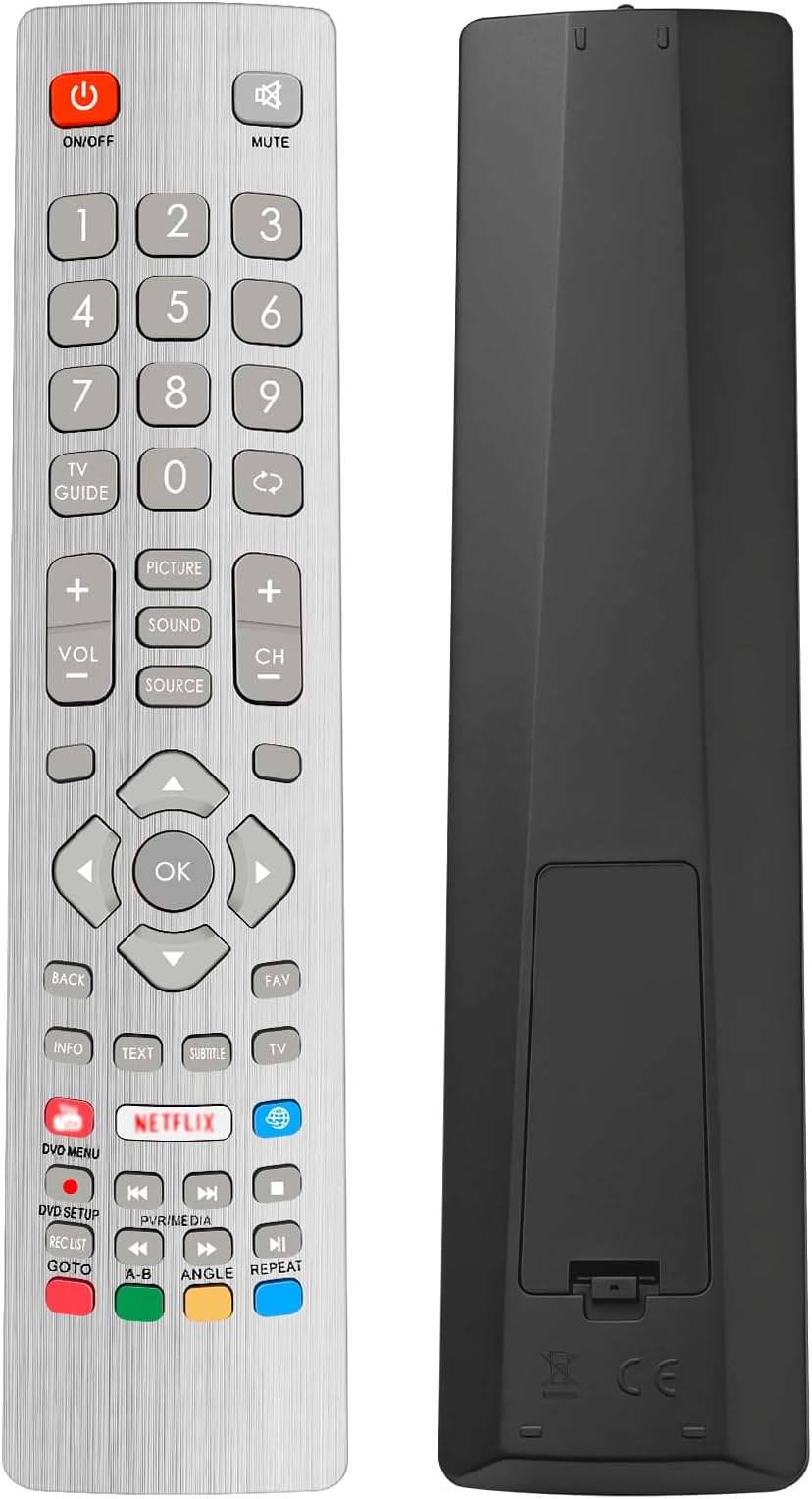 QINCINA Replacement Sharp Aquos Universal Remote with 2 Shortcuts