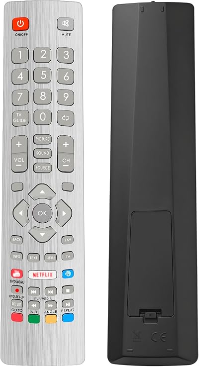 QINCINA Replacement Sharp Aquos Universal Remote with 2 Shortcuts