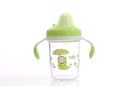 Rikang Soft Cum Hard Transparent Sippy Cup, Assorted, 150ml