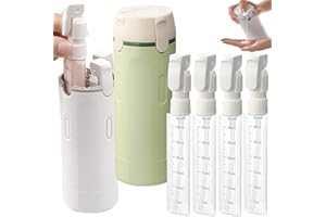 4 in 1 Travel Dispenser Bottle, 4 in One Leakproof Dispenser Set, 4 Pack 30ml Bottles for Toiletries, Leak Proof Travel Size 