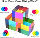 ZhuoChiMall CMY Mixing Color Cube The Original Cube 40mm Acrylic view 2