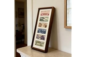 4x12 Wood Picture Frames, Long Rectangle Picture Frame for Wall,Mini Collage Pictures Frames for Wall and Tabletop Display,Gr