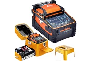 D YEDEMC SM&MM Six Motor Core Alignment Fiber Fusion Splicer Automatic FTTH Fiber Optical Welding Splicing 5S Heating 15S (Ai-9)